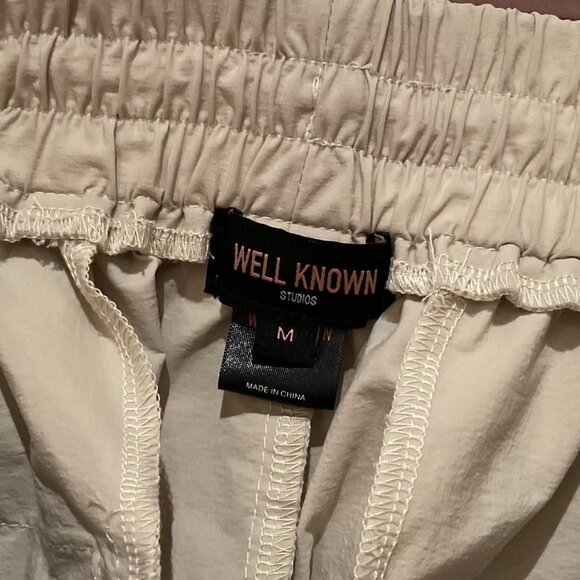 Well Known Studios Men's Beige Joggers - Picture 3 of 3